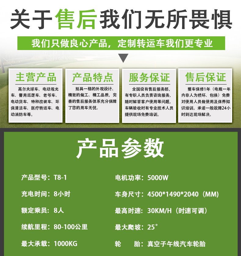 T8-1 電動(dòng)觀光車廂式貨車廂式貨車四輪電瓶車度假(圖5)